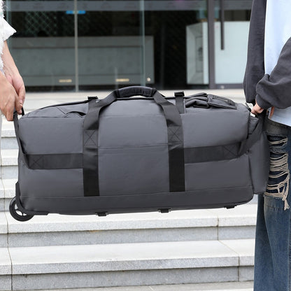 Travel Bag, Large-Capacity Handbag, Portable Outdoor Hand Luggage, Roller Travel Bag, Convenient and Practical Unisex Duffel Bag