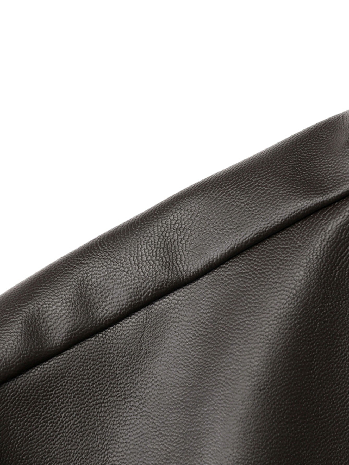 Men'S Baseball Jacket - Windproof Warm Coat with Zipper Closure, Brown & Green Accent Jacket, Non-Stretch Shell for Casual Outer