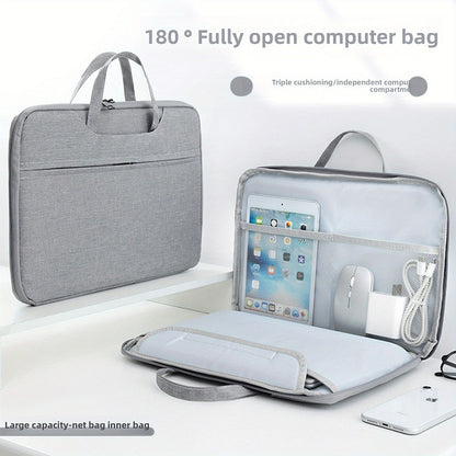 Bolsa para Laptop para Xiaomi Lenovo Dell HP Notebook Computador Capa para Laptop para Macbook Air Pro 13 14 14.2 15 15.6 Polegadas Bolsa de Mão