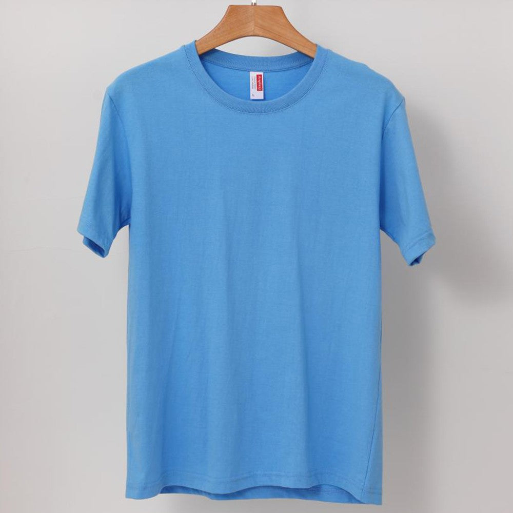 Plain Cotton T Shirts Wholesale High Quality Crew Neck Tshirt Unisex Tee Shirt Blanc White Tshirt For Men Camisetas Masculinas