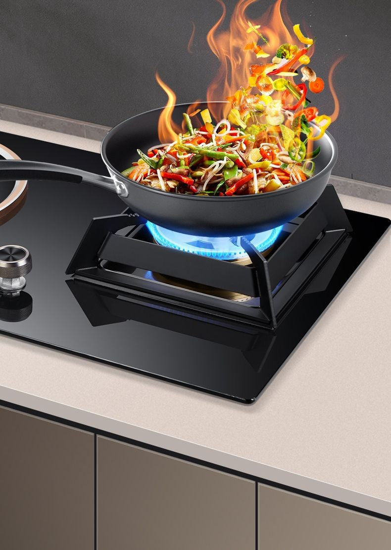 Dual Fuel 3500W Gas Electric Cooker Household Concave Induction Cooktop Class Energy Built-in Countertop Natural Gas Easy Table