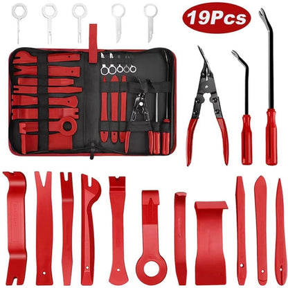 Conjunto de Ferramentas Manuais Automotivas Kit de Ferramentas de Desmontagem de Carro Ferramentas de Reparo de Som DVD Ferramentas de Remoção de Painel de Carro Painel de Acabamento Interno de Plástico