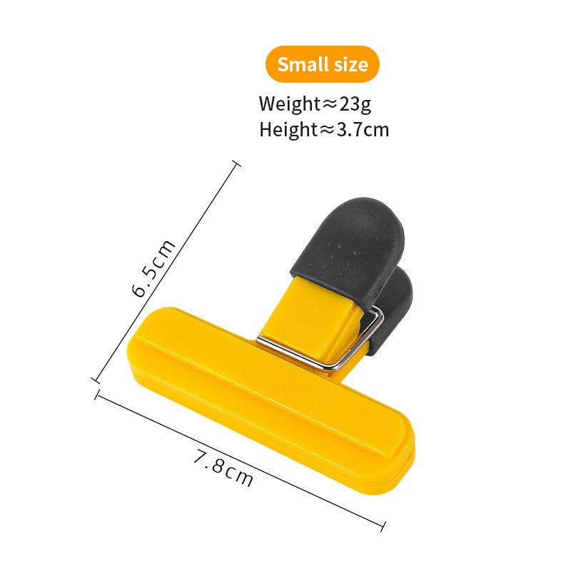 2pcs Portable Sealing Clips for Food Bags Plastic Kitchen Tool Keep Coffee/Bread/Chips/Snacks Fresh