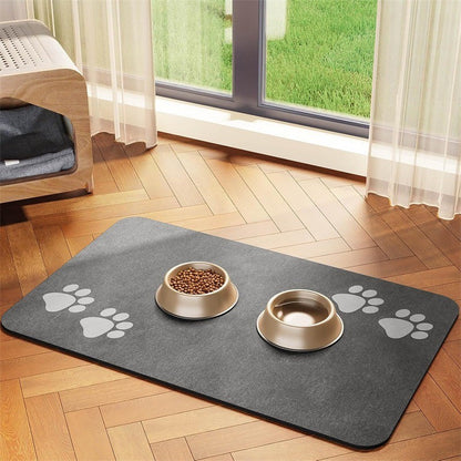 Tapete de alimentação para animais de estimação para uso pesado 40x60/50x80cm Grande Absorvente Antiderrapante Para Comedores Bagunceiros Fácil Limpeza Gato Cão À Prova D' Água?