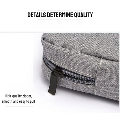 Travel Essentials Pouch Organizer for USB Cables Earphones Gadgets Storage Bag Digital Accessories Makeup Cover Devices