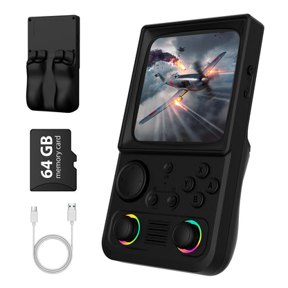 AISLPC RG45 Retro Handheld Game Console 4.0'' IPS Screen 64/128GB Supports 5G Portable Pocket Video Player