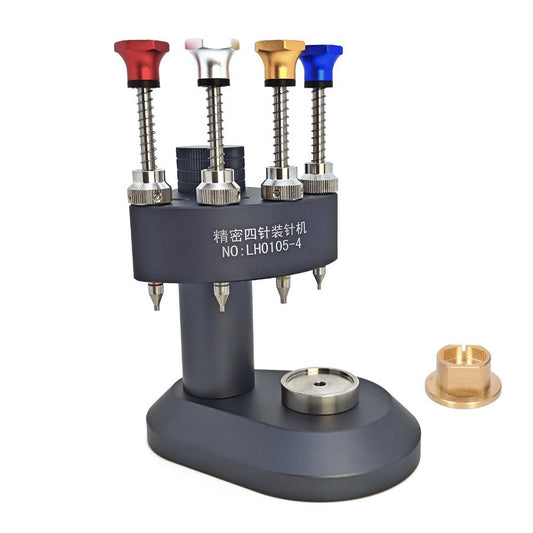 High Precision 4 Pins Watch Hands Presser Steel Watch Needle Installing Setting Fitting Watch Repair Tools & Kits for Watchmaker