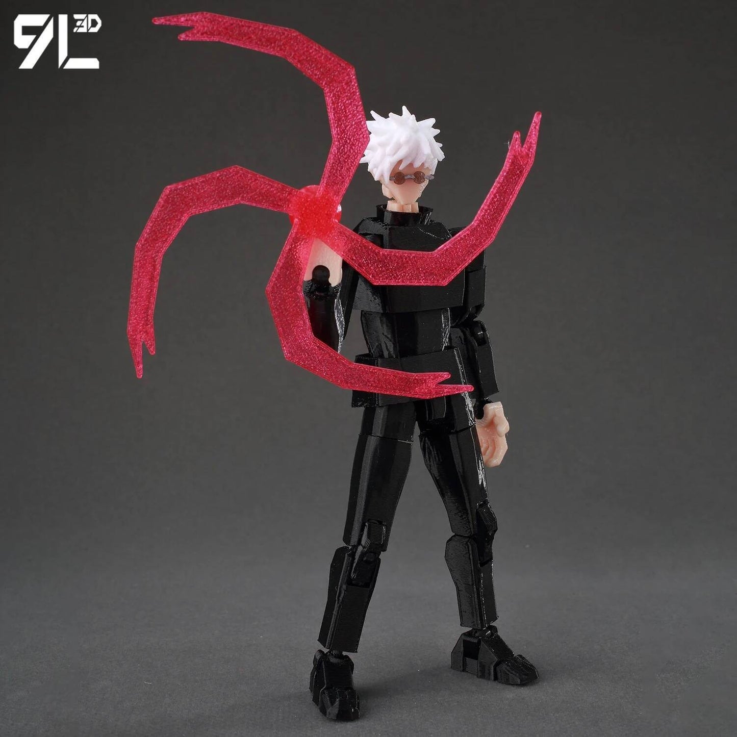 9L3D Anime Impresso Jujutsu Kaisen Sukuna Yuji Yuta Satoru Gojo Bonecos Sorte Dummy 13 Articulados para Modelagem Brinquedos Manequins
