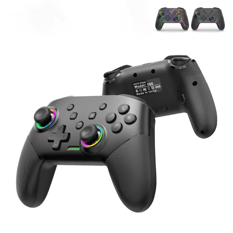 DATA FROG Wireless Pro Game Controller Bluetooth Gamepad With 1000mAh Battery Programmable Turbo Function For Nintendo Switch Sw