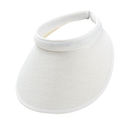 Fashion Summer Empty Top Sun Hat Women's Casual Adjustable Sun Visor Caps Girls Boy Outdoor Sea Beach Trip Cap Casquette