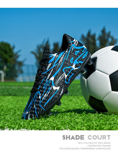 Unisex Youth Soccer Cleats Lightweight Football Shoes for Match Training Enhanced Grip Durable FG TF Comfortable Breathable