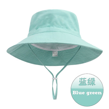 Summer big brim sun hat for child soft breathable basin cap for boys and girls outdoor bucket hat hat Fishing/Beach/Summer UV