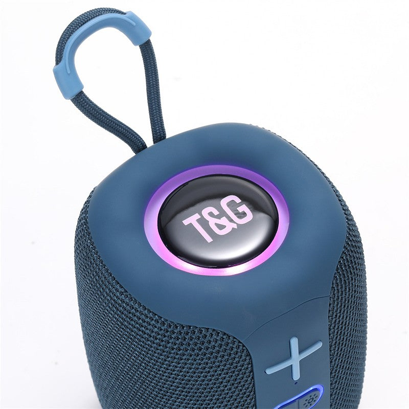 Caixa De Som Speaker Bluetooth Portátil Music Sem Fio Subwoofer Mini Rádio FM Woofer Graves Computador PC TV Pequeno Áudio