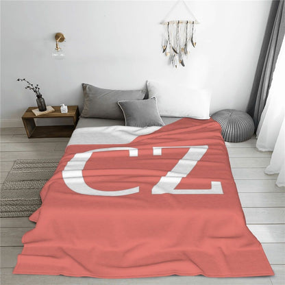 Ceska Zbrojovka CZ Blankets Flannel Sofa Throw Blanket Portable for Couch Bedding Outdoor Throws Bedspread Quilt
