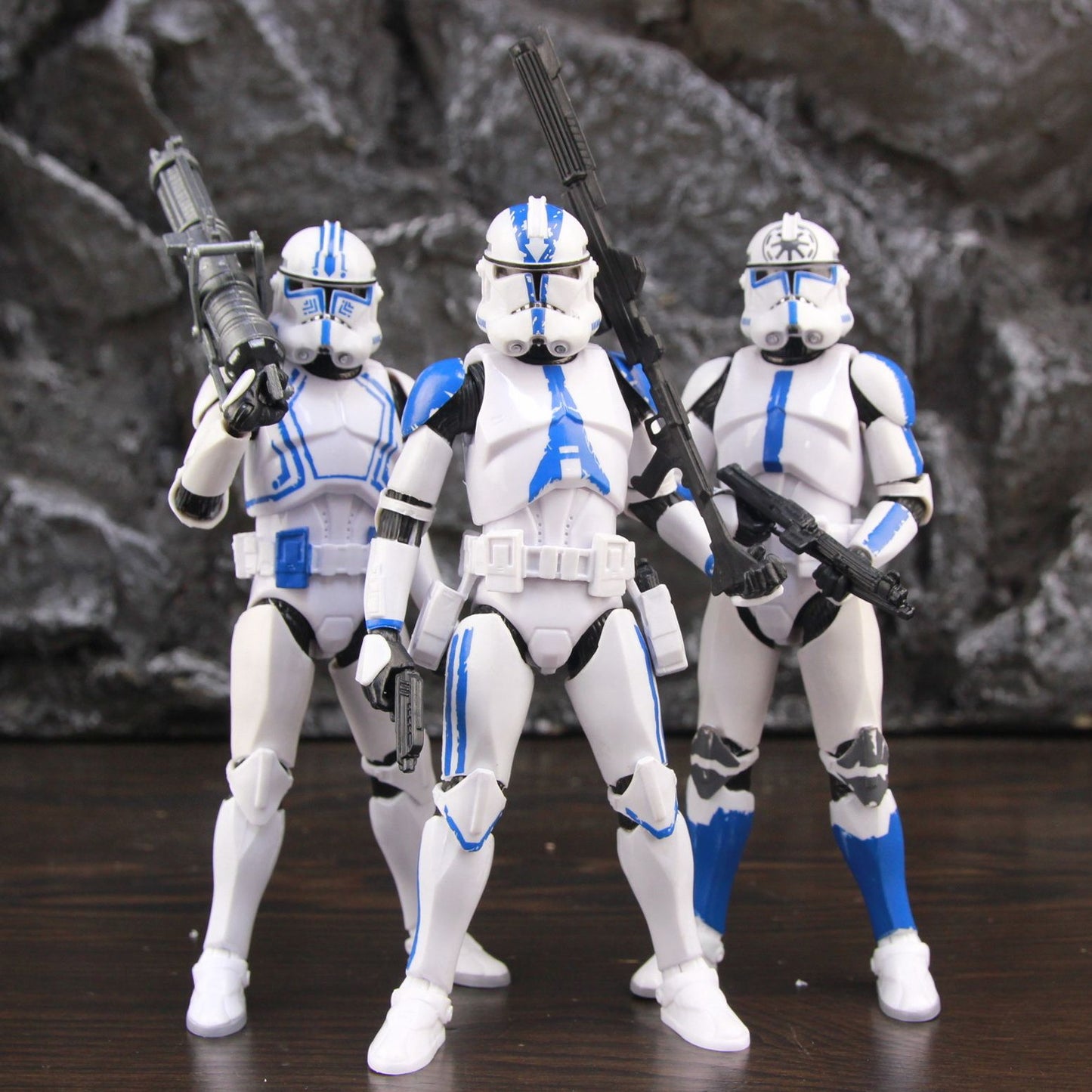 Star Wars 501st Legion ARF ARC Trooper Jesse Hardcase Commander Bane Denal Tup Dogma Boneco de Ação 6" Fase 2 Rex Team Clone Brinquedo