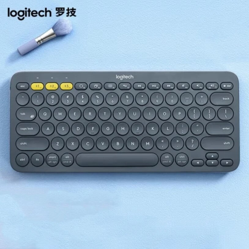 Teclado sem Fio Bluetooth Logitech K380 Vermelho para Tablet iPad Escritório