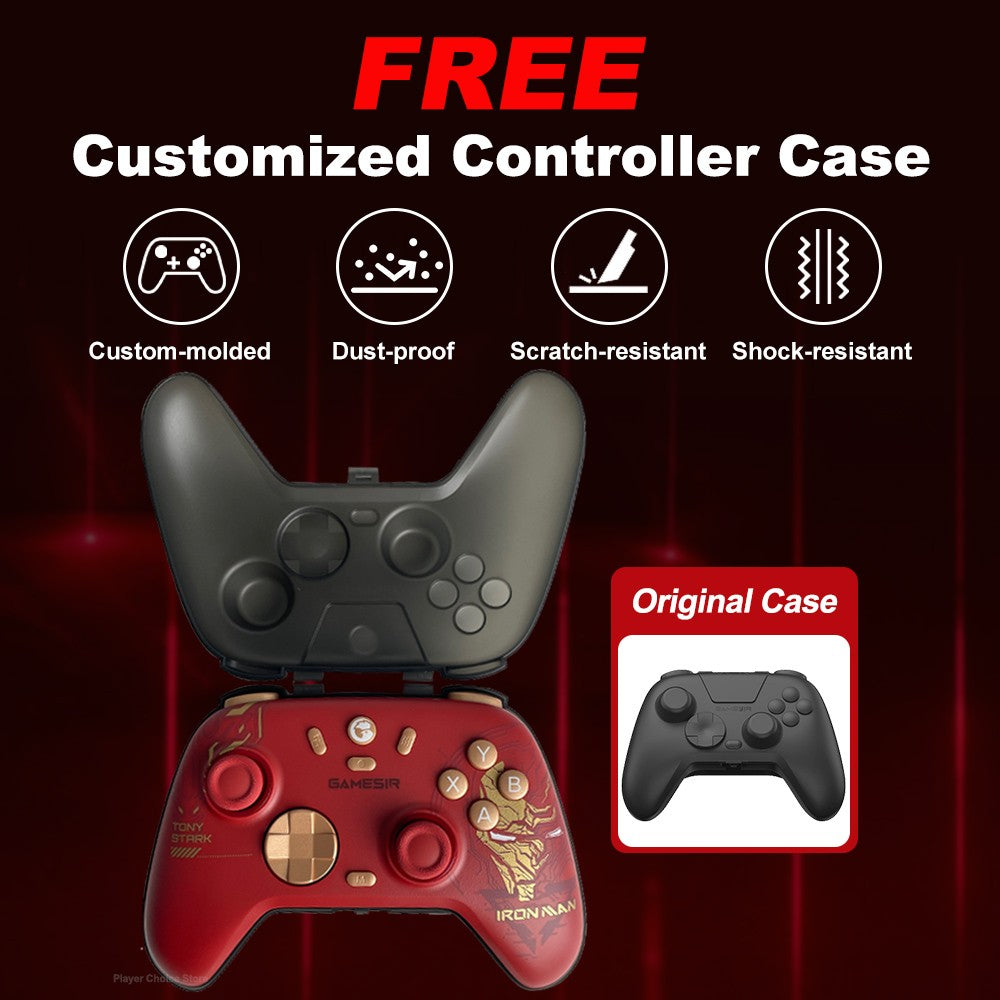 GameSir Nova 2 Lite Iron Man Edition PC Gamepad Wireless Controller for Windows iOS Android Mobile Steam Switch 2&1 Controle