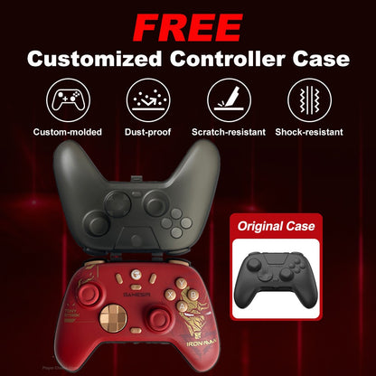 GameSir Nova 2 Lite Iron Man Edition PC Gamepad Wireless Controller for Windows iOS Android Mobile Steam Switch 2&1 Controle