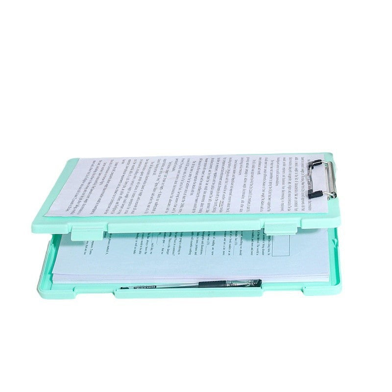 A4 File Clipboard Large Capacity Board 2 - in - 1 High - Value Folder: For Student Papers, Office Writing & Document Storage