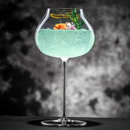 Copo de vinho tinto de grande capacidade de 690ml, taça de vidro ultrafina, taças de coquetel, taça de vidro fina estilo Borgonha, copo de Gin Tônica