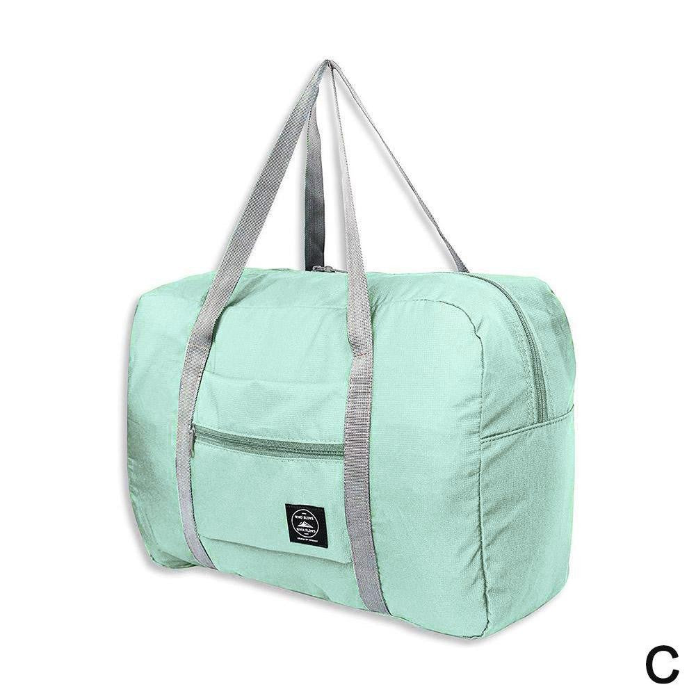 1pc Large Capacity Fashion Travel Bag Carry On Waterproof Foldable Travel Bags Gym Bag Multi-functional Clothes Storage Bag