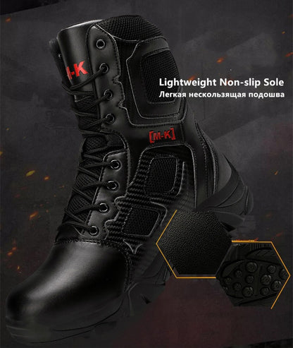 Botas de Segurança Masculinas Impermeáveis para Exteriores com Bico de Aço, Botas de Trabalho Masculinas Antiesmagamento com Bico de Aço, Tamanho 47