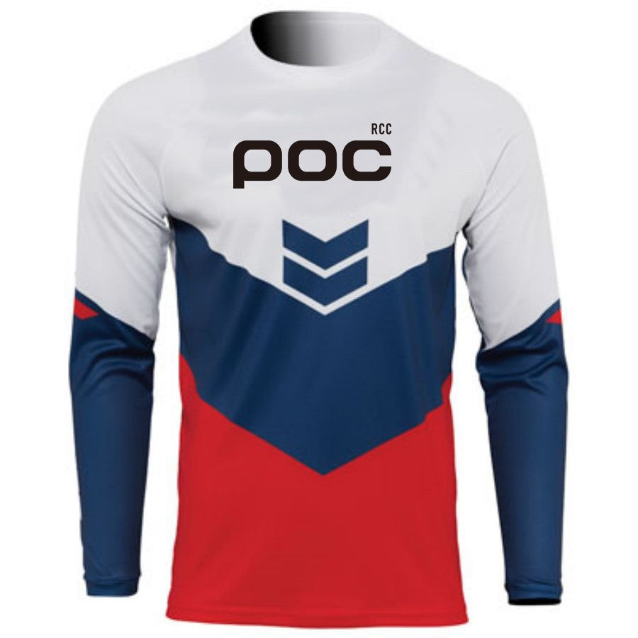 POC Men Cycling Jersey MTB Downhill T-shirt Racing Sport Bicycle Shirt Ropa Ciclismo Team Bike Jersey Cycling