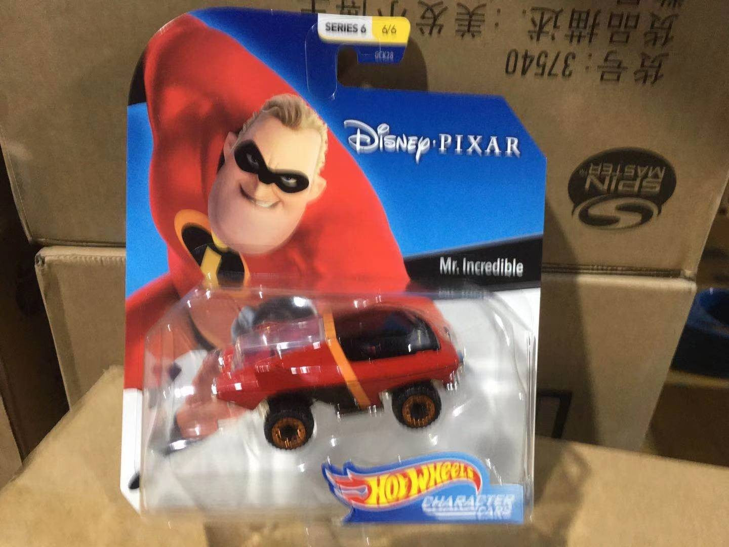 Em Estoque Hot Wheels Disney Série 6 1/64 Pluto Anna Olaf Pumbaa Wall Elsa Bela Baymax Brinquedo Carro Colecionável Veículo Diecast Presente