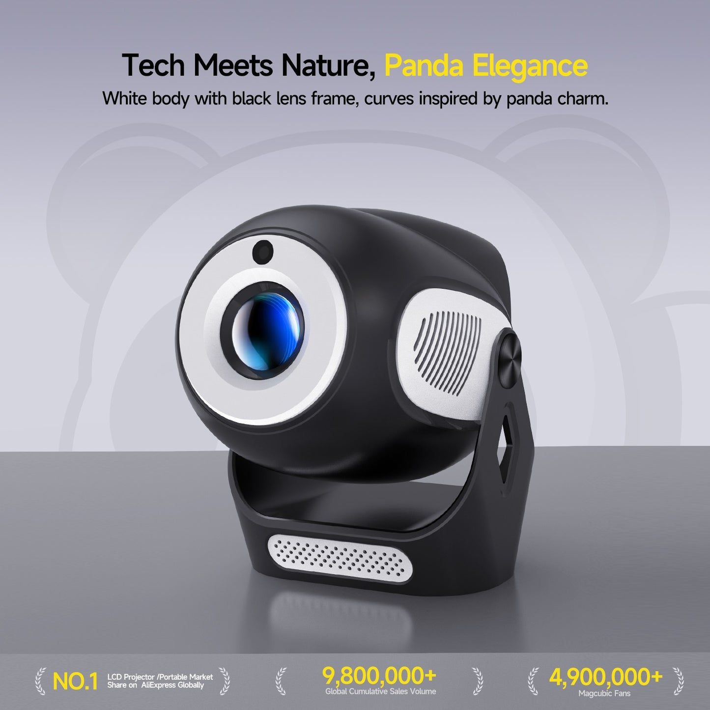 Magcubic HY300 X 4K Android 11 Projector with Electric Focus 300Ansi Wifi6 BT5.0 Portable Projector HIFI Sound Home Outdoor
