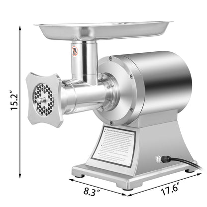 Moedor de Carne Elétrico SucceBuy 1100W Triturador Portátil Liquidificador Processador de Alimentos Ferramentas de Moagem para Cozinha Doméstica Comercial