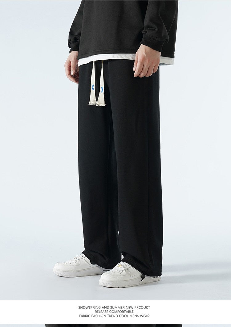 Big Tall Men Sweat Pant Drawstring Extra Long Length Sweatpant Stretch Winter Fleece Sport Jogger Trouser Male 200Cm 190cm 120cm