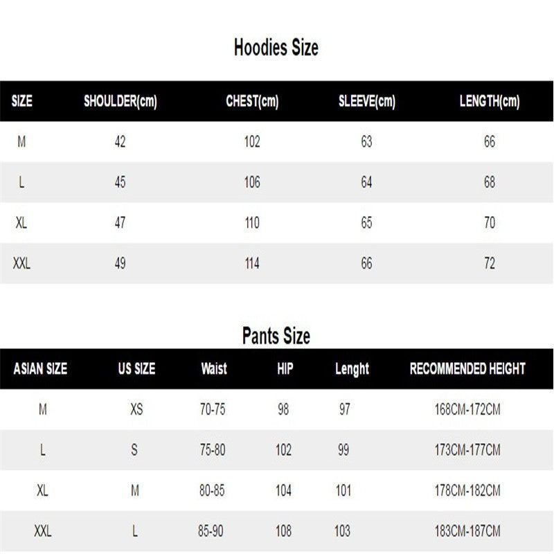 Shotokan Karate 2022 Men's New Solid Color Hooded Sweatshirts Fashion Pullover Top+Sweatpants Casual Jogging Fitness Sports Suit