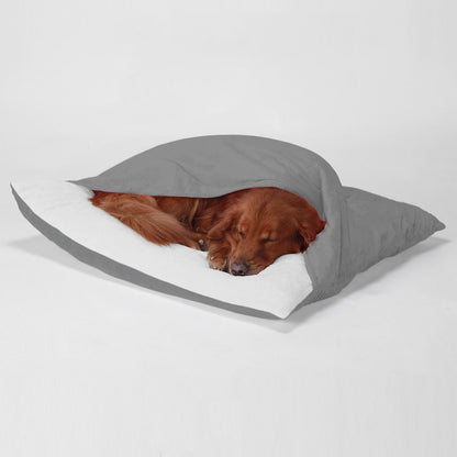 para Saco de Dormir Grande para Animais de Estimação Cama de Cachorro Canil de Inverno Quente Removível Lavável Resistente a Mordidas Almofada de Sofá para Filhotes Tapete de Gato de Pelúcia