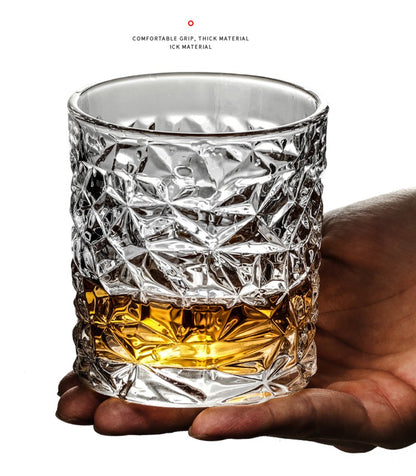 Copos de uísque, Copos de uísque escocês, Copos de uísque estilo "Old Fashioned"/ Presente perfeito para amantes de uísque escocês/ Vidraria elegante para bourbon/rum