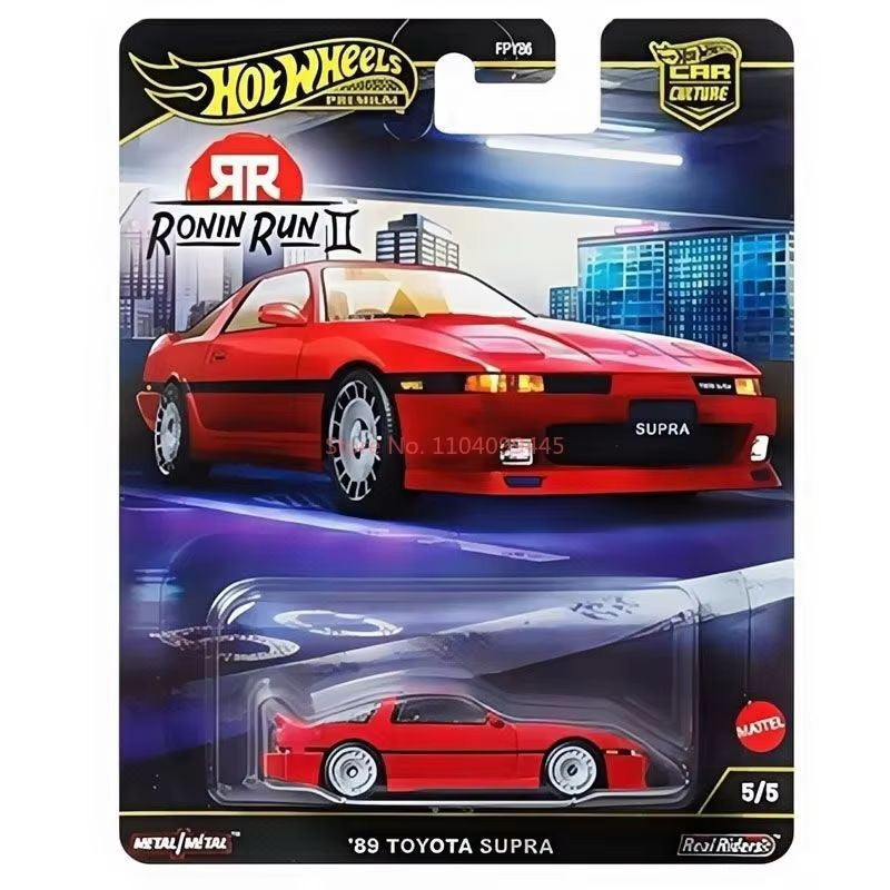Em estoque 2025 Hot Wheels Premium 1/64 Car Culture Ronin Run 2 Gold Label Car Honda Mazda Nissan Toyota Fpy86 Veículo Diecast