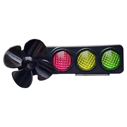 Luzes de LED de Motocicleta Pequena Lâmpada de Tráfego Moinho de Vento Segurança Decorações Fofas para Bicicletas Motocicleta para Moto Elétrica de Montanha e Estrada