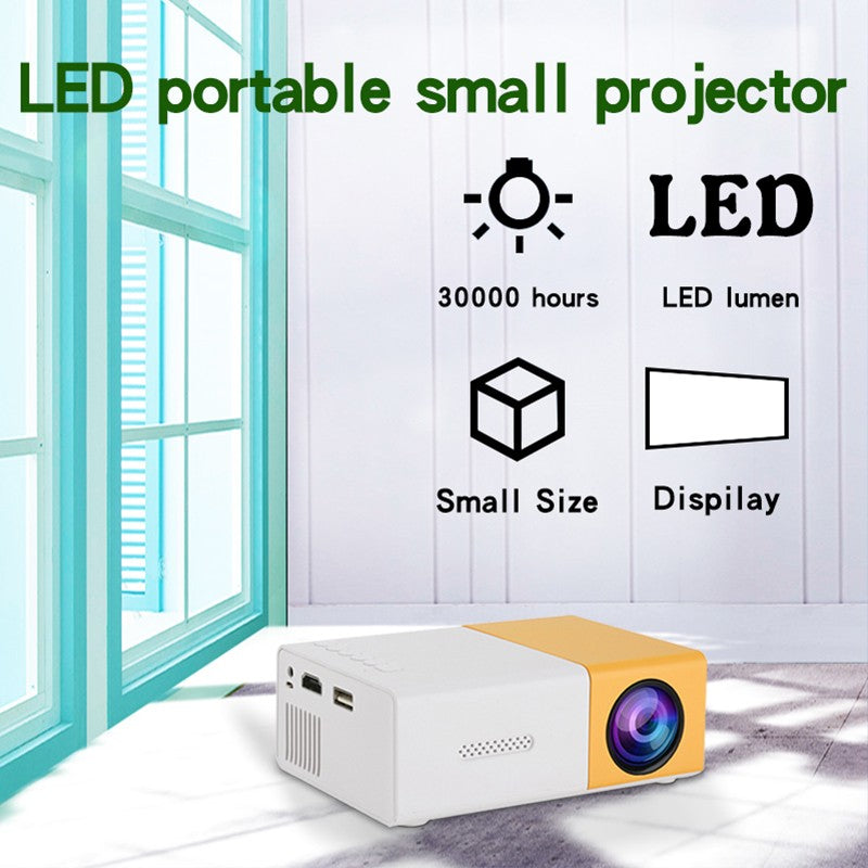 O YG300 é adequado para quarto, dormitório, projeção de tela móvel de estudante, home theater, projetor 4K, projetor residencial