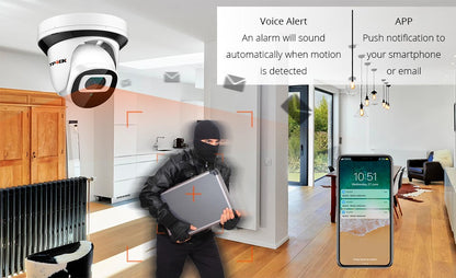 4MP IP Wifi Camera Wi-Fi 2MP 1080P Surveillance Camera Indoor Home Two Way Audio Wireless Security Camara 2.8mm Video CamHi Cam