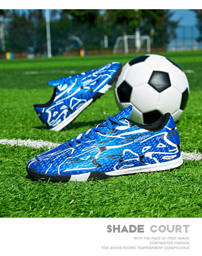 Unisex Youth Soccer Cleats Lightweight Football Shoes for Match Training Enhanced Grip Durable FG TF Comfortable Breathable