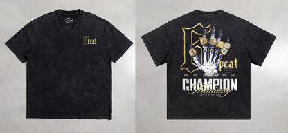 CBUM Workout Tshirt Gym Bodybuilding Men Clothing Oversized Sportwear Cotton US Sized Men Washed T-Shirts