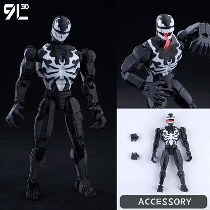 9L3D Superman Menino Invencível Batman Boneco Articulado LUCKY13 Multiarticulado Poseable T13 Titan13 Herói Modelo Dummy13 Brinquedos Colecionáveis