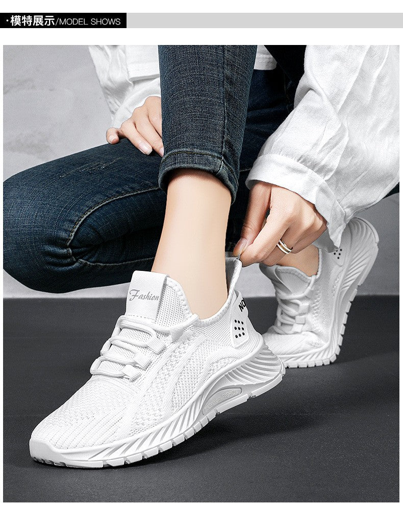 ?Sapatos Femininos Verão 2025 Tênis Casual Malha Respirável Leve Acessível Frete Grátis?