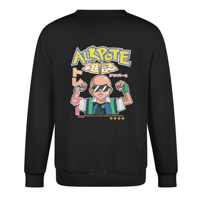 Alkpote pokepote classique Pullover mens clothing men clothes men's sweat-shirt set autumn clothes oversize sweatshirts