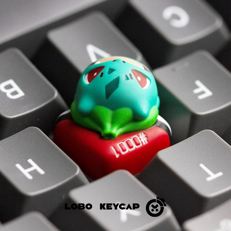 Pokemon Series Bulbasaur Squirtle Pikachu Charmander Mechanical Keyboard ESC Keycap Decoration Accessories Figures Gift