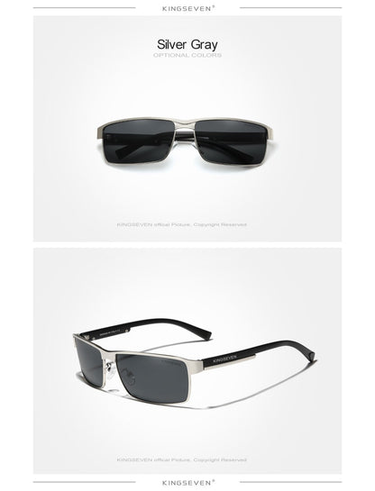 KINGSEVEN New Photochromic Sunglasses Men Chameleon Polarized Pilot Sun Glasses Driving Square Eyewear Men's Sun Glasses Male