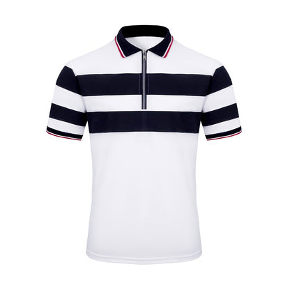 2025 Men's Summer Short Sleeve Polo Shirts Casual Breathable Comfortable Polo Shirt Print High Quality Male T-Shirt Dropshipping