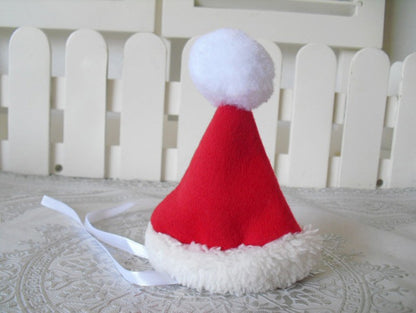 Roupas de Gato de Natal Fantasia Engraçada de Papai Noel para Gatos Pequenos Cães de Natal Ano Novo Roupas de Gato de Estimação Inverno Roupa de Gatinho