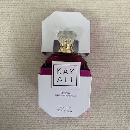 KAYALI 100ml Eau De Parfum Feminino Coleção de Perfumes de Luxo de Longa Duração com Fragrância Floral Frutada Baunilha Oriental Amadeirada Doce