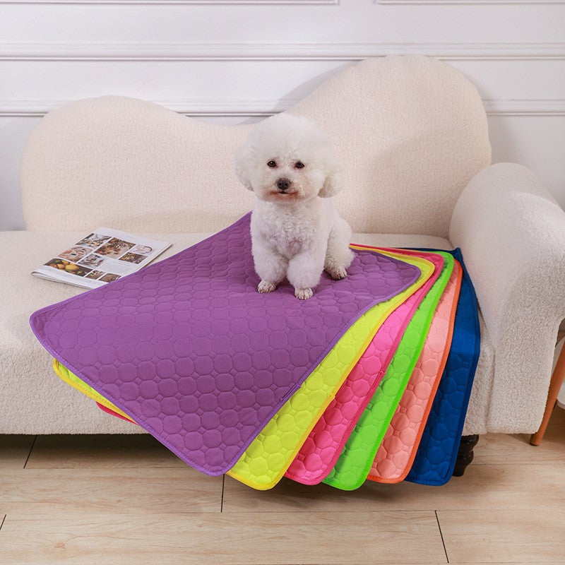 Tapete Higiênico Reutilizável Para Cães Almofada Lavável Para Cães Almofada De Treinamento À Prova D'água Tapete Absorvente De Urina Para Assento De Carro Chão Sofá