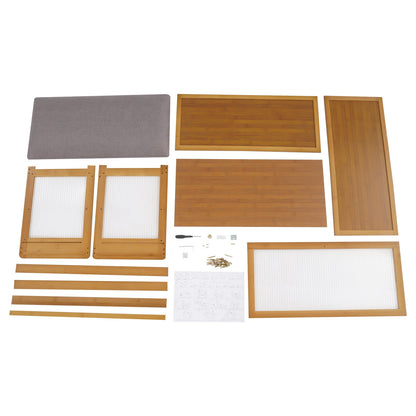 Brown Entryway Shoe Bench Shoe, Rack Bench with Cushion, Modern Hallway Sitting Stool for Home, Living Room, Porch